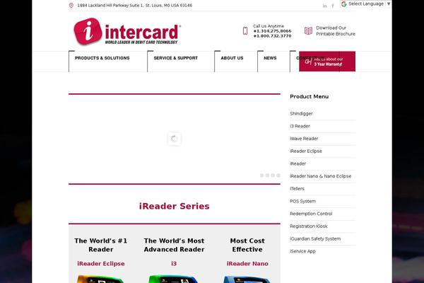intercardinc.com site used Logistic-business-ici
