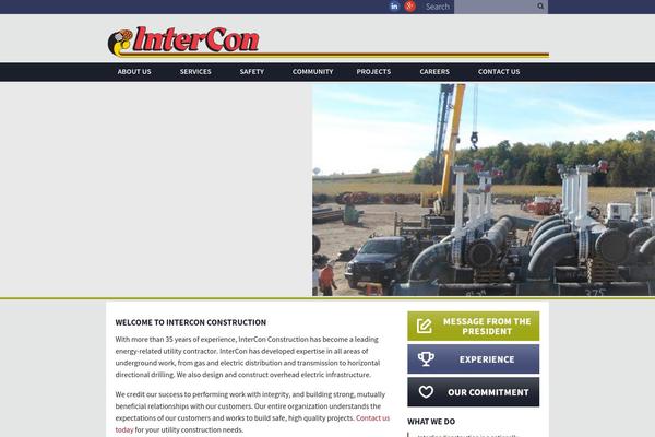 intercon-const.com site used Required Starter