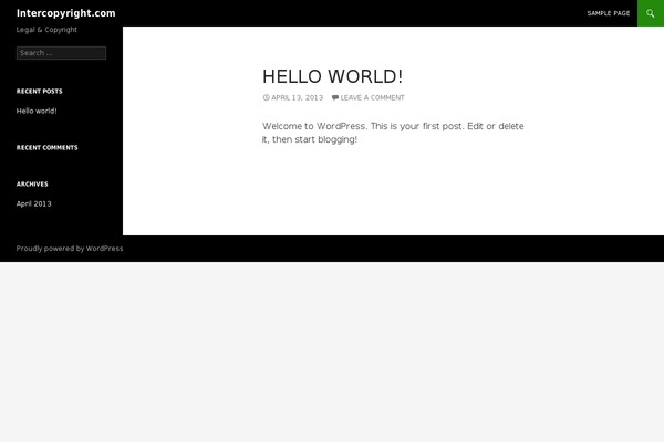 Twenty Twenty-Three theme site design template sample