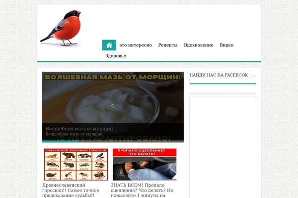 interesbook.ru site used Refine-blog