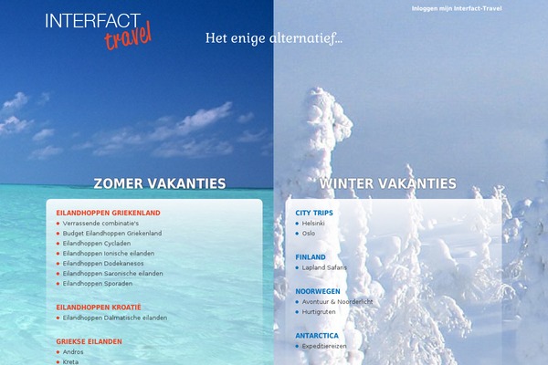 interfact-travel.nl site used Summer