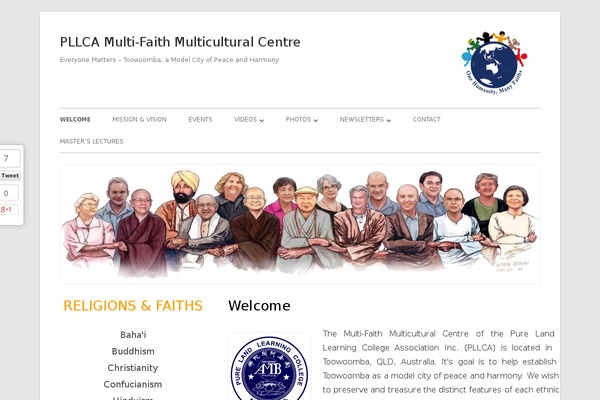 interfaith-harmony.org site used Tiny Forge