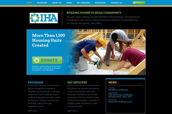 IHA theme websites examples