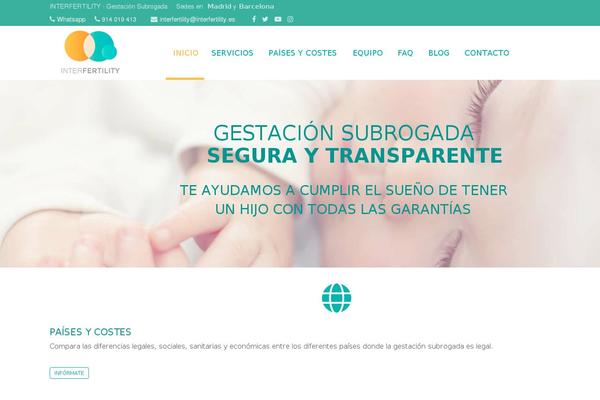 interfertility.es site used Themify-base-child