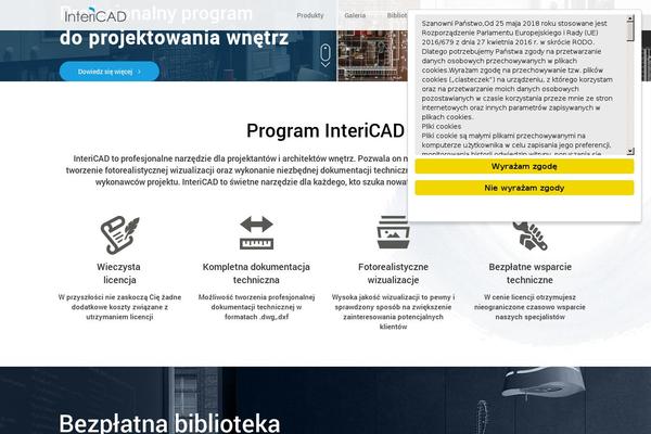 intericad.pl site used Intericad