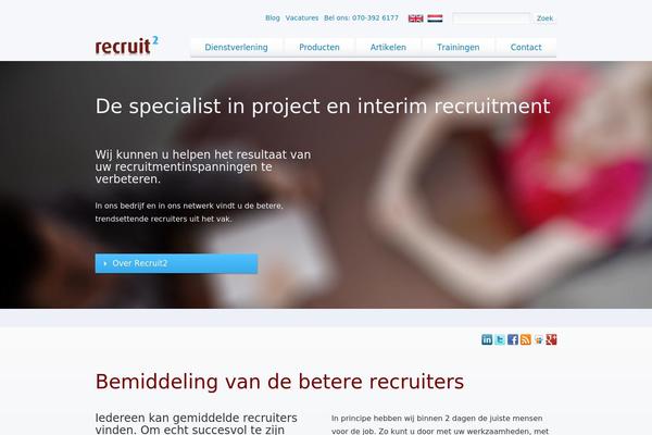 interimrecruiter.nl site used Recruit2