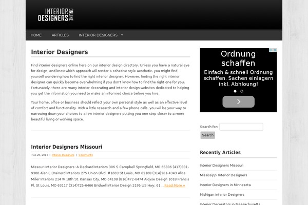 Simple Sense theme site design template sample