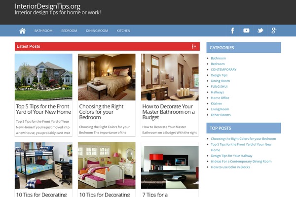 ProMax theme site design template sample