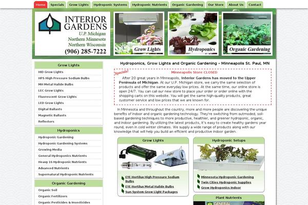 interiorgardens.com site used Interiorgardens