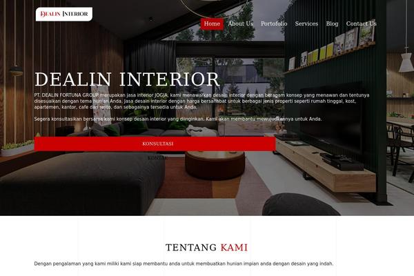 Ultra theme site design template sample