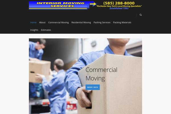 Salient theme site design template sample