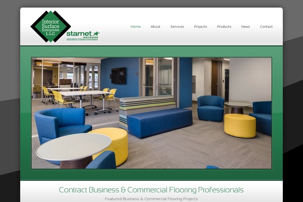 interiorsurface.com site used Genesis-platform