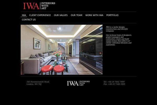 interiorswithart.com site used Iwa