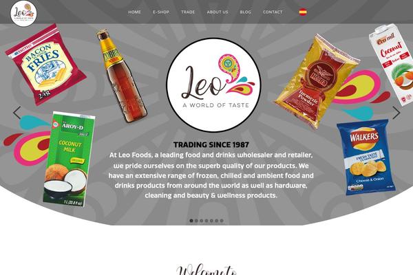 Superfood-child theme site design template sample