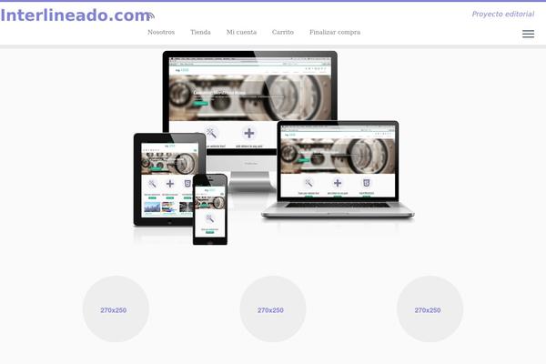 Customizr theme site design template sample