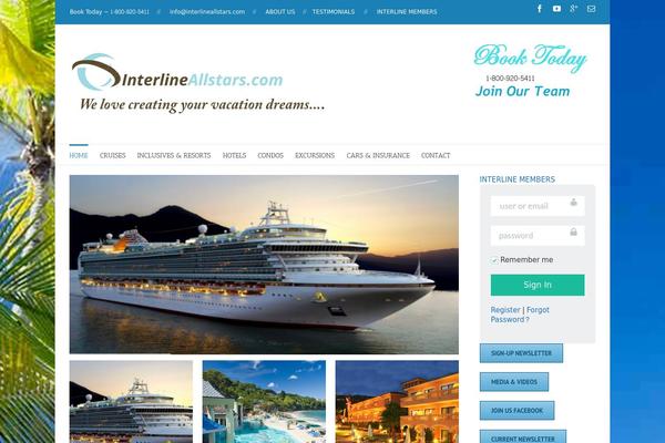 Site using Facebook Widget plugin