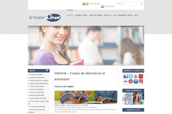 Site using Formulario-cursos-interlink plugin