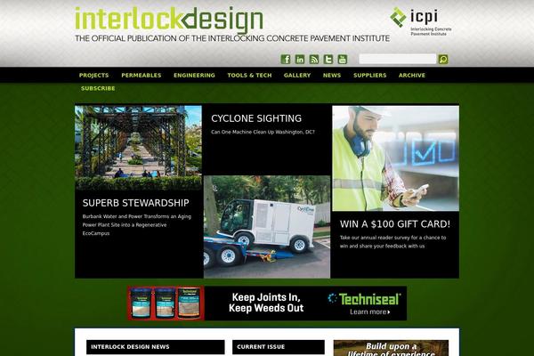 interlockdesign.org site used Newscrunch