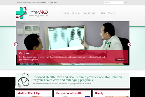 intermedjakarta.com site used Intermed