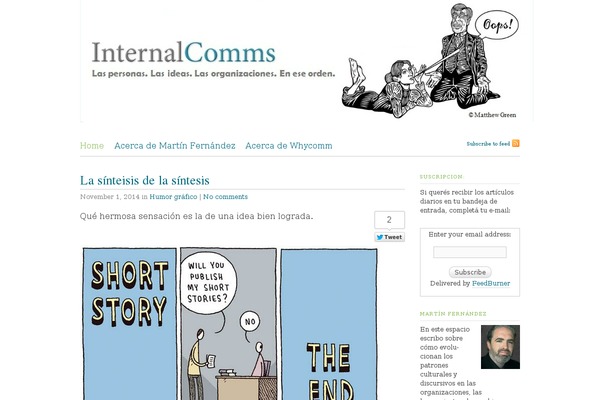 internalcomms.com.ar site used Tarskinew