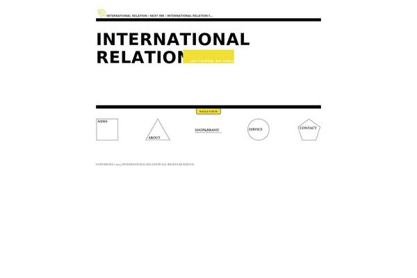 international-relation.jp site used Relation16