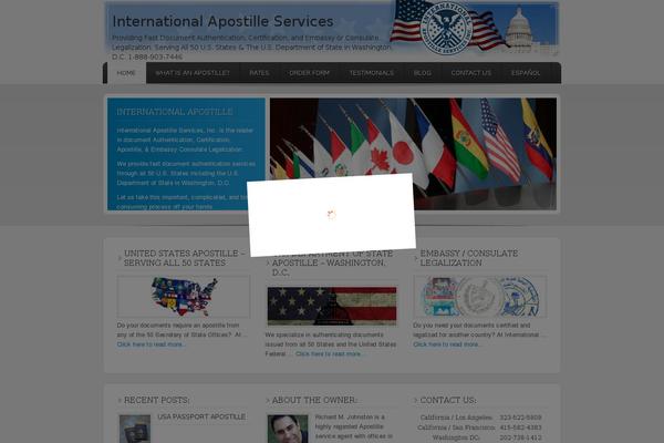 internationalapostille.com site used Enterprise