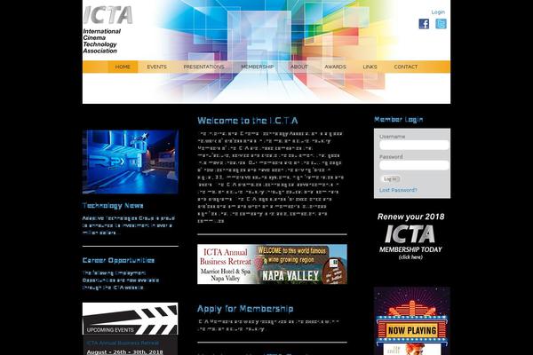 internationalcinematechnologyassociation.com site used Icta