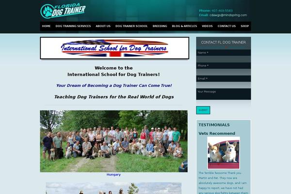 internationaldogschool.com site used Deeleydemo