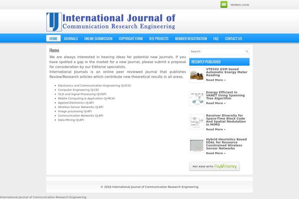 internationaljournal.co.in site used Readnews