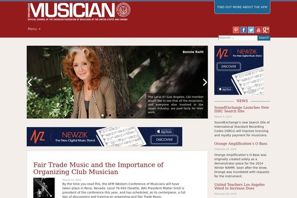 internationalmusician.org site used Tony2014