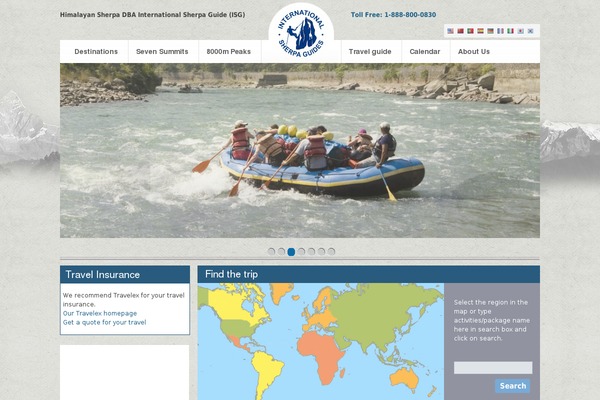 internationalsherpaguides.com site used Isg