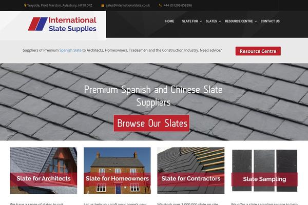 internationalslate.co.uk site used Constructpress