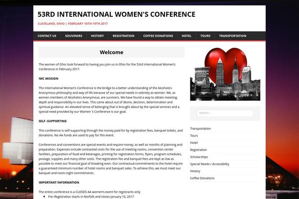 internationalwomensconference.org site used Risingsun