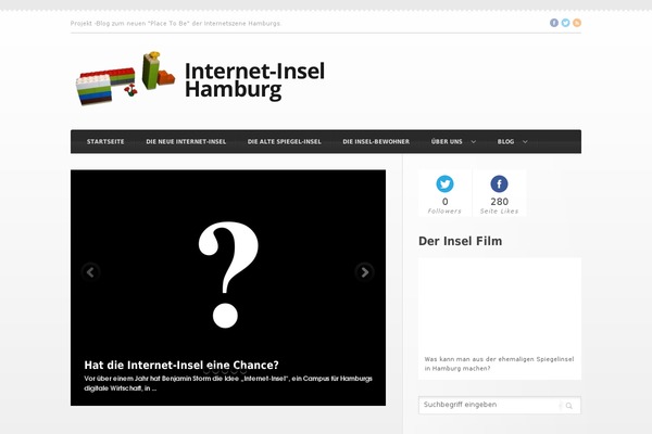 internet-insel-hamburg.de site used Projekte