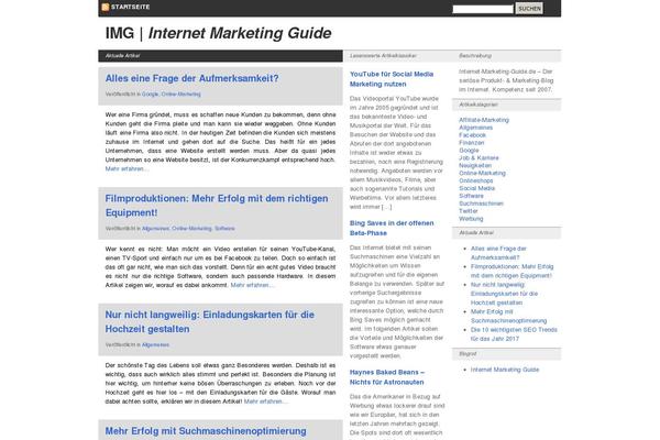 internet-marketing-guide.de site used Gangway