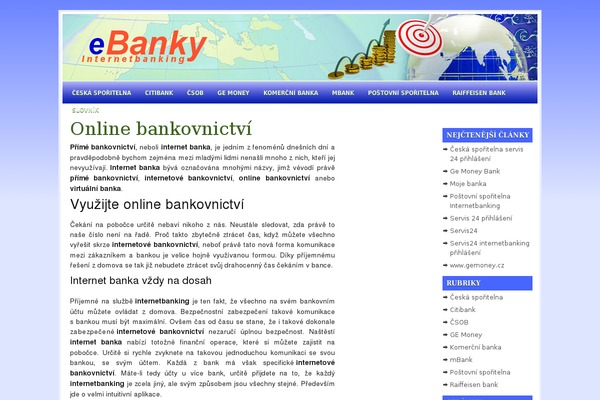 internetbanky.cz site used Ifinance
