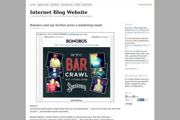 Thesis_182 theme site design template sample