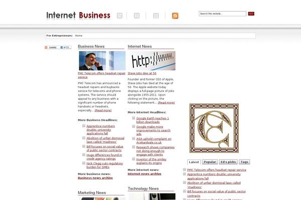 internetbusiness.co.uk site used Internetbusiness1
