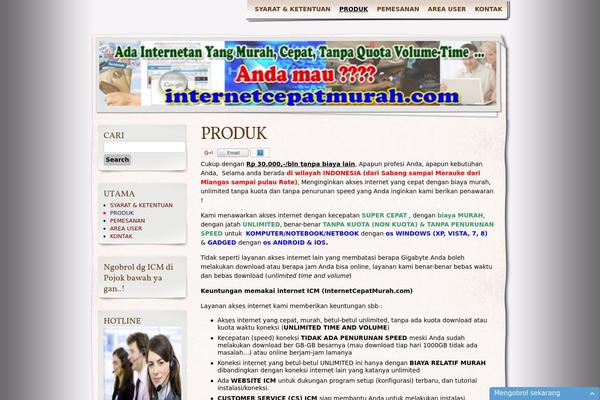 internetcepatmurah.com site used Icm