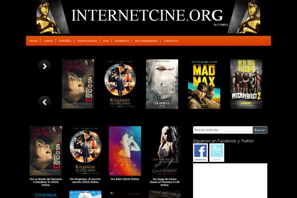 Cinedoblefree theme site design template sample