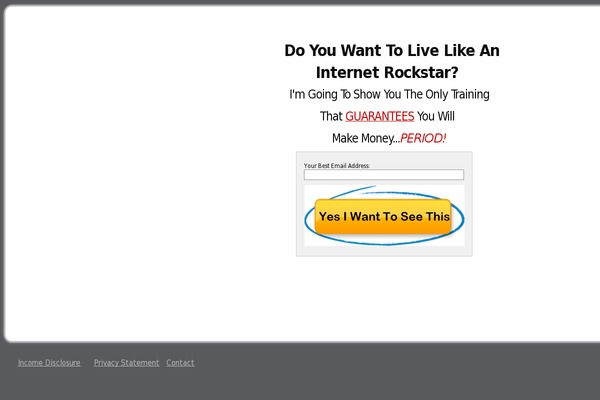 internetlifestyleprogram.com site used Marketer Blank Theme