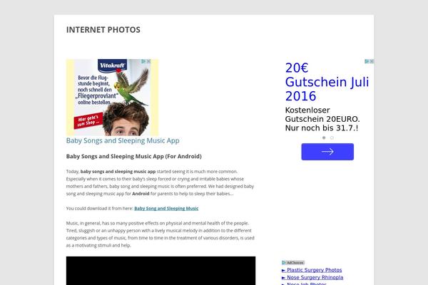 Twenty Twelve theme site design template sample