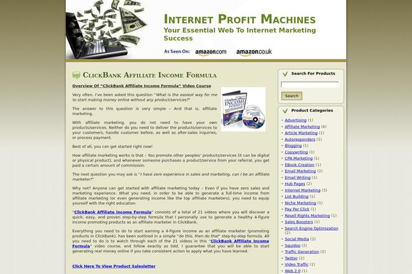 internetprofitmachines.com site used Target_money_business_bue089