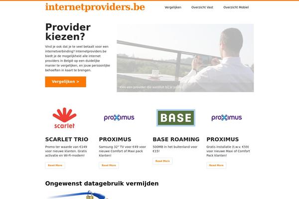 internetproviders.be site used Discoverpro