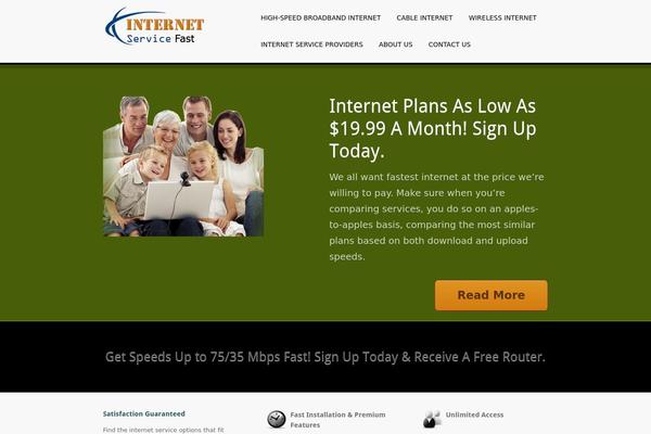 internetservicesplus.com site used Woodberrytheme