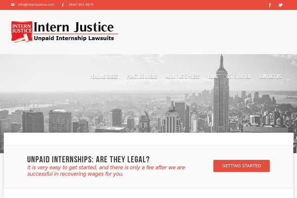 internjustice.com site used Furniot