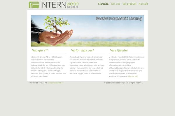 internwebb.se site used Internwebb