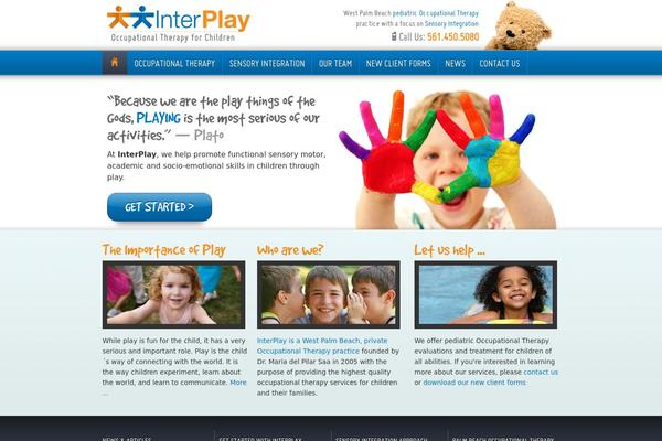 interplaytherapy.com site used Metric