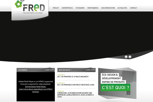 interreg-fred.eu site used Fred