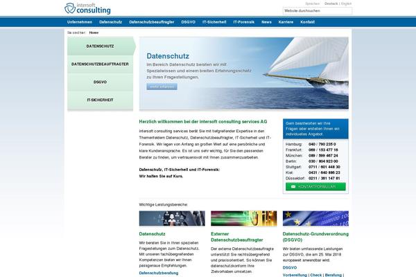 intersoft-consulting.de site used Ics